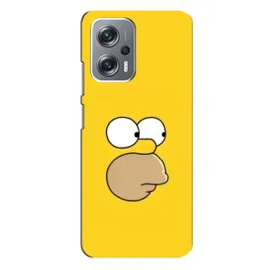 Чехол с Симпсонами для Xiaomi Redmi Note 12 Pro Plus (VPrint) (Гомер)
