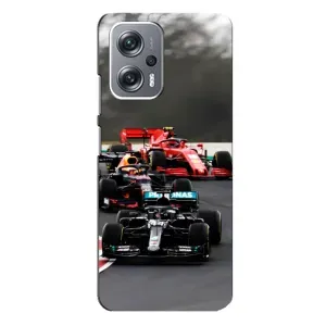 Чехол с принтом «Гонка Формула 1» для Xiaomi Redmi Note 12 Pro Plus