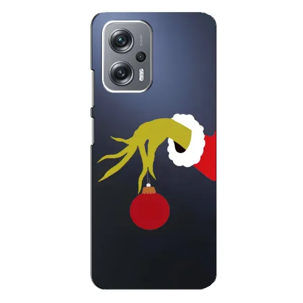 Чехол с принтом «Гринч с игрушкой» для Xiaomi Redmi Note 12 Pro Plus