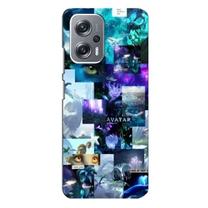 Чехлы с фильма АВАТАР для Xiaomi Redmi Note 12 Pro Plus (AlphaPrint) (коллаж Аватар)