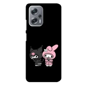 Чехол с принтом «Куроми и Мелоди» для Xiaomi Redmi Note 12 Pro Plus