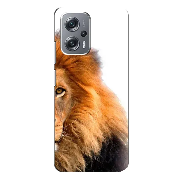 Чохол з принтом «Лев грива» для Xiaomi Redmi Note 12 Pro Plus