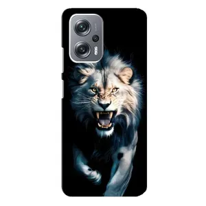 Чохол з принтом «Лев у темряві» для Xiaomi Redmi Note 12 Pro Plus