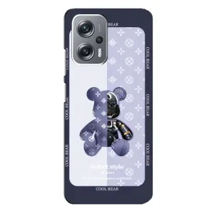 Круті Чохли Луі Віттон для Xiaomi Redmi Note 12 Pro Plus (AlphaPrint) (Медведик LV)
