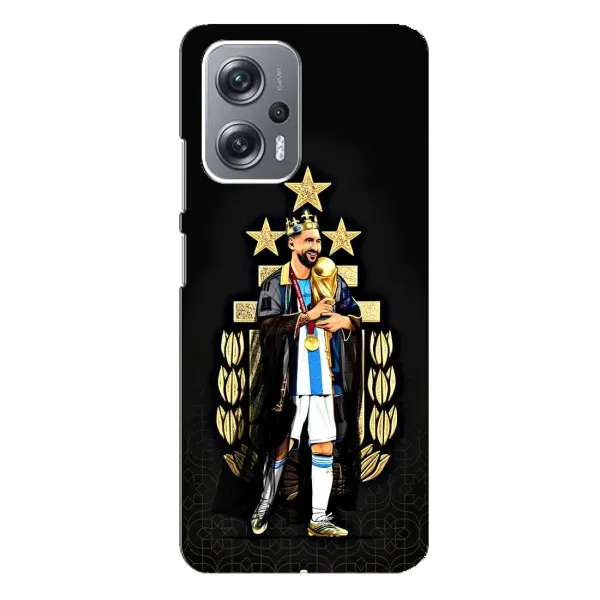 Чохол з принтом «Мессі Король» для Xiaomi Redmi Note 12 Pro Plus