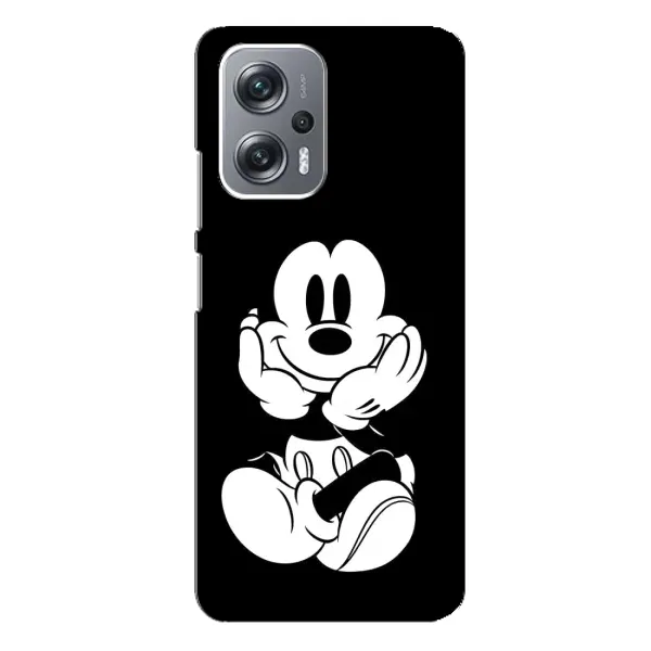 Чохол з принтом «Маус на чорному» для Xiaomi Redmi Note 12 Pro Plus