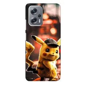 Чехол с Пикачу на Xiaomi Redmi Note 12 Pro Plus (Милый Пикачу)