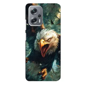 Чохол з принтом «Орел у польоті» для Xiaomi Redmi Note 12 Pro Plus