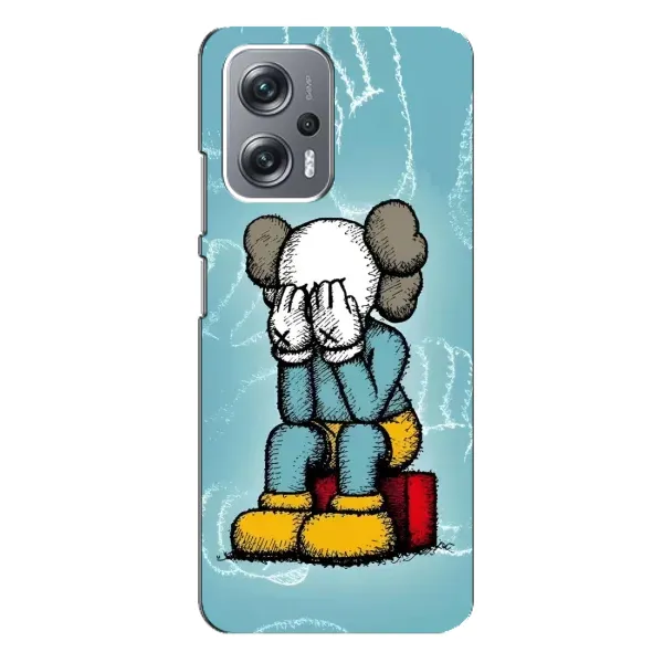 Чехол с принтом «Плач Bearbrick» для Xiaomi Redmi Note 12 Pro Plus