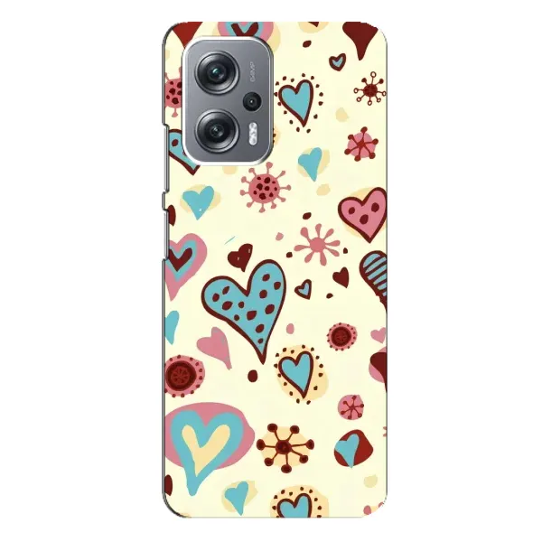 Чехол с принтом «Сердечки» для Xiaomi Redmi Note 12 Pro Plus Чехол с принтом «Сердечки» для Xiaomi Redmi Note 12 Pro Plus