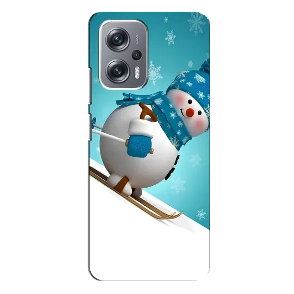 Чохол з принтом «Сніговик на лижах» для Xiaomi Redmi Note 12 Pro Plus Чохол з принтом «Сніговик на лижах» для Xiaomi Redmi Note 12 Pro Plus