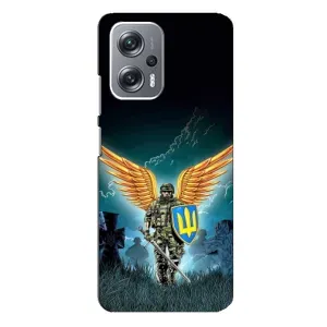 Чехлы с картинкой ЗСУ для Xiaomi Redmi Note 12 Pro Plus (AlphaPrint) (Солдат ЗСУ)