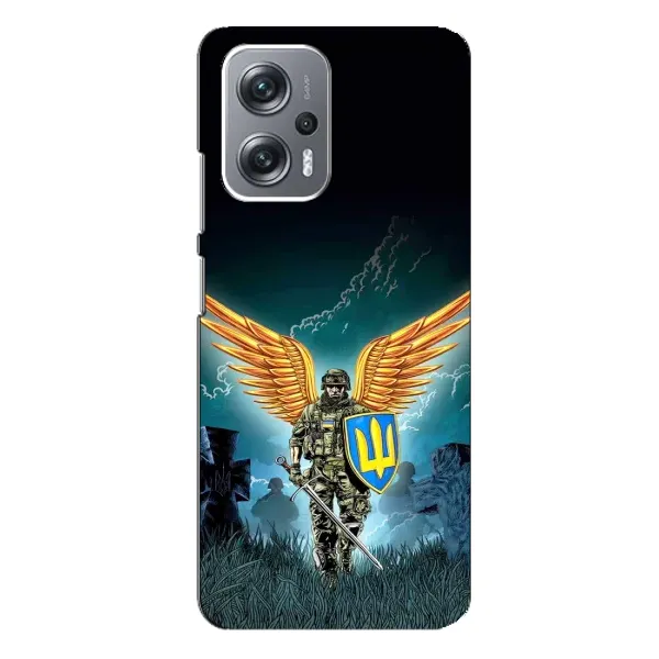 Чехол с принтом «Солдат ЗСУ» для Xiaomi Redmi Note 12 Pro Plus