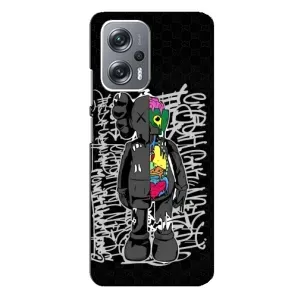 Чехлы для Xiaomi Redmi Note 12 Pro Plus - Bearbrick Louis Vuitton (PREMIUMPrint) (Стиль Bearbrick)