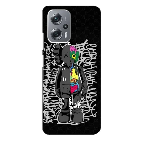 Чехол с принтом «Стиль Bearbrick» для Xiaomi Redmi Note 12 Pro Plus