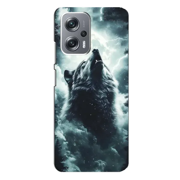 Чохол з принтом «Вовк у хмарах» для Xiaomi Redmi Note 12 Pro Plus Чохол з принтом «Вовк у хмарах» для Xiaomi Redmi Note 12 Pro Plus