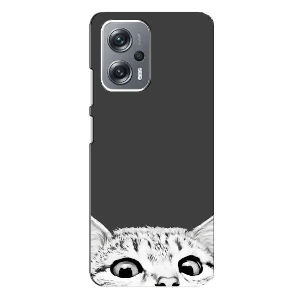 Чохол з принтом «Виглядає котик» для Xiaomi Redmi Note 12 Pro Plus