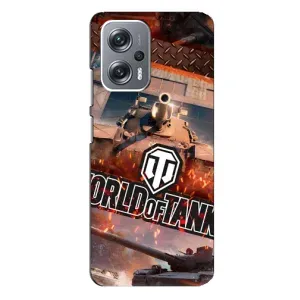 Чехлы с тематикой Киберспорт для Xiaomi Redmi Note 12 Pro Plus (VPrint) (World of Tanks)