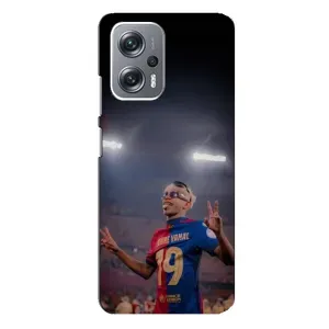 Чохол з принтом «Ямаль на стадіоні» для Xiaomi Redmi Note 12 Pro Plus