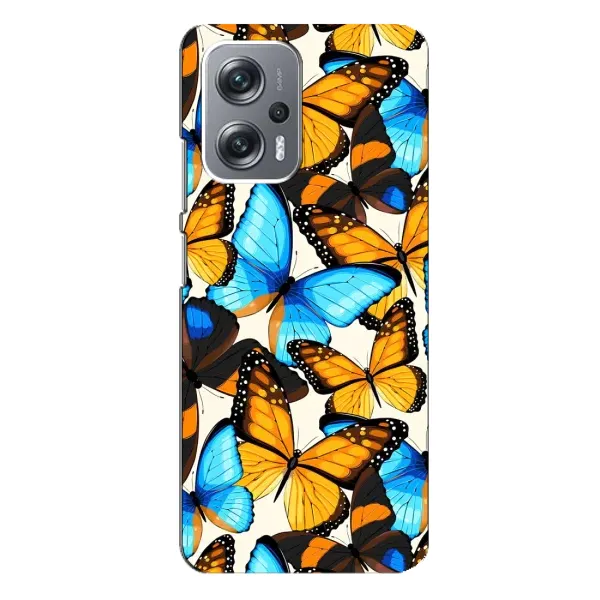 Чохол з принтом «Яскраві метелики» для Xiaomi Redmi Note 12 Pro Plus Чохол з принтом «Яскраві метелики» для Xiaomi Redmi Note 12 Pro Plus