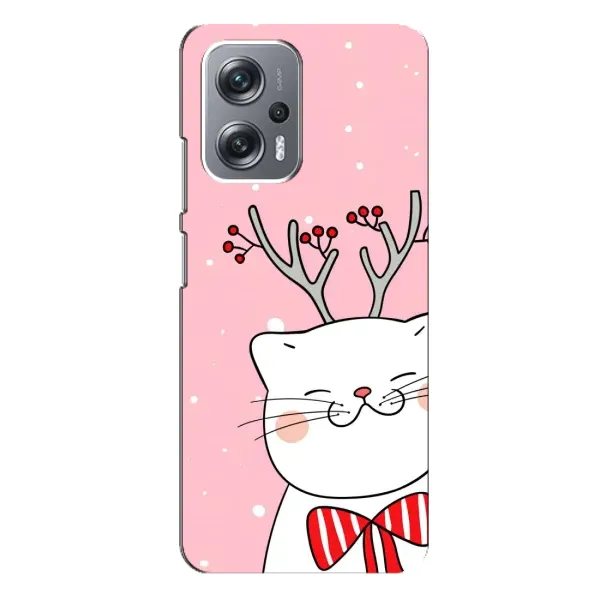 Чохол з принтом «Зимовий кіт» для Xiaomi Redmi Note 12 Pro Plus Чохол з принтом «Зимовий кіт» для Xiaomi Redmi Note 12 Pro Plus