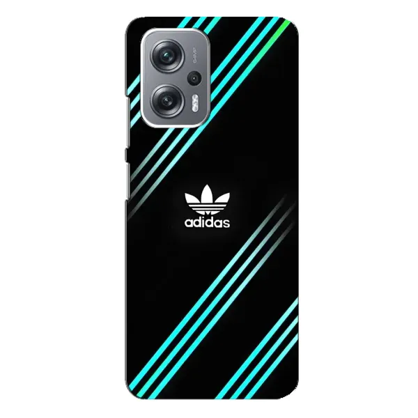 Чохол з принтом «Адідас з полосами» для Xiaomi Redmi Note 12 Pro (5g)