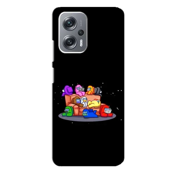 Чехол с принтом «Амонг-ас» для Xiaomi Redmi Note 12 Pro (5g)