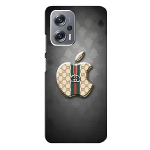 Чохли  GUCCI для Сяомі Редмі ноут 12 про (5г) (AlphaPrint) (Apple gucci)