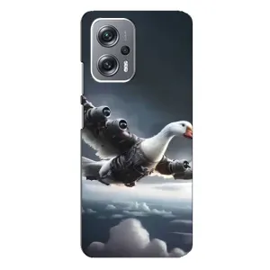Чохол з мемом Тралалело тралала на Xiaomi Redmi Note 12 Pro (5g) (Бомбардіні гусіні)