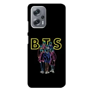 Чохли BTS для Xiaomi Redmi Note 12 Pro (5g) (AlphaPrint) (BTS стайл)