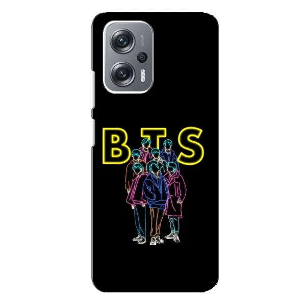 Чохол з принтом «BTS стайл» для Xiaomi Redmi Note 12 Pro (5g)