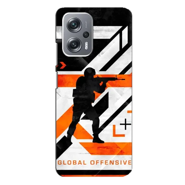Чохол з принтом «Cs:Go» для Xiaomi Redmi Note 12 Pro (5g)