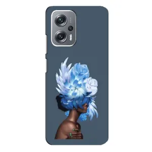 Чехлы (ART) Цветы на Xiaomi Redmi Note 12 Pro (5g) (VPrint) (Квіти на голові)