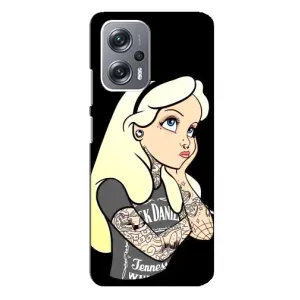 Чохол з друком для Xiaomi Redmi Note 12 Pro (5g) - (Мода) (AlphaPrint) (Дівчина в тату)