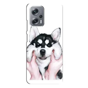 Чохли з собаками для Xiaomi Redmi Note 12 Pro (5g) (VPrint) (Радісний Хаскі)