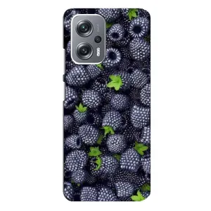 Чохли з фруктами для Xiaomi Redmi Note 12 Pro (5g) (VPrint) (Ожина)