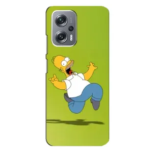 Чjхол з Сімпсонами для Xiaomi Redmi Note 12 Pro (5g) (VPrint) (Гомер Сімпсон)