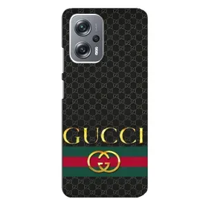 Чохли  GUCCI для Сяомі Редмі ноут 12 про (5г) (AlphaPrint) (Gucci оригінал)
