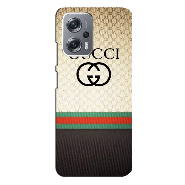 Чохол з принтом «GUCCI стиль» для Xiaomi Redmi Note 12 Pro (5g)
