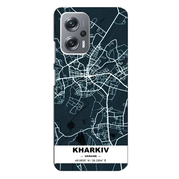 Чехол с принтом «Харьков» для Xiaomi Redmi Note 12 Pro (5g)