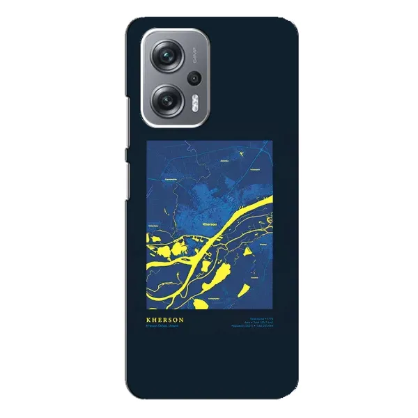 Чехол с принтом «Херсон» для Xiaomi Redmi Note 12 Pro (5g)
