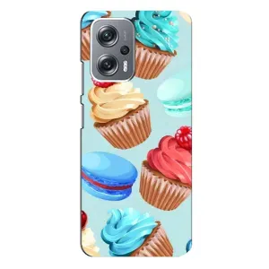 Чохли з фруктами для Xiaomi Redmi Note 12 Pro (5g) (VPrint) (Кексики)