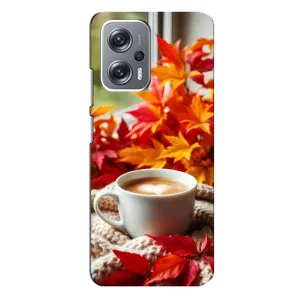 Чохол з унікальним дизайном 'Осінь з кавою' для Xiaomi Redmi Note 12 Pro (5g)