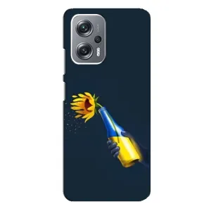 Чохол для Патріота України Xiaomi Redmi Note 12 Pro (5g) - (AlphaPrint) (Коктель молотова)