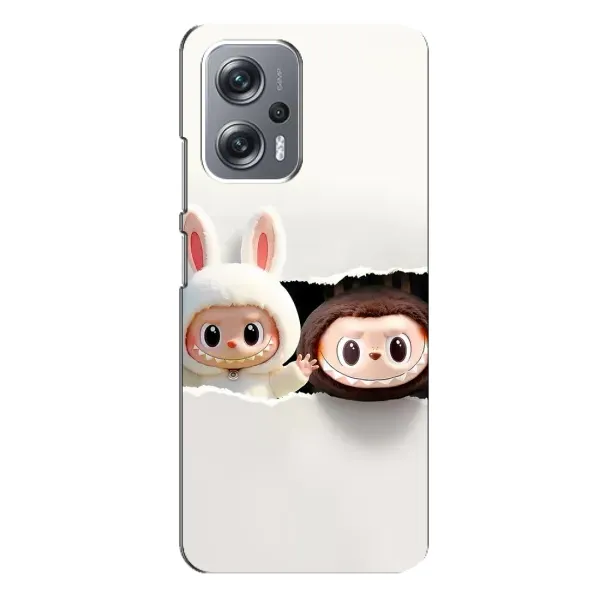 Чохол з принтом «Лабубу» для Xiaomi Redmi Note 12 Pro (5g)