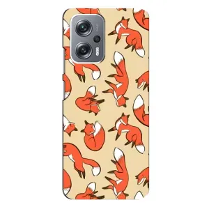 Чохли з картинкою Лисичка для Xiaomi Redmi Note 12 Pro (5g) (VPrint) (Лисички)