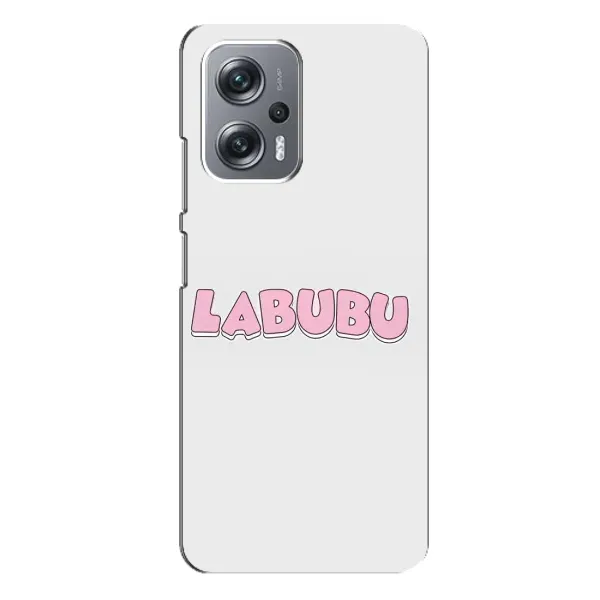 Чохол з принтом «Лого Лабубу» для Xiaomi Redmi Note 12 Pro (5g)