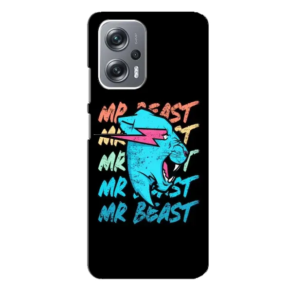 Чехол с принтом «logo Mr beast» для Xiaomi Redmi Note 12 Pro (5g)