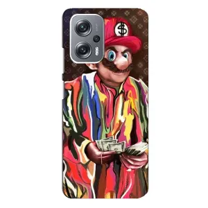 Бренднові Чохли для Xiaomi Redmi Note 12 Pro (5g) - (PREMIUMPrint) (Mario LV)
