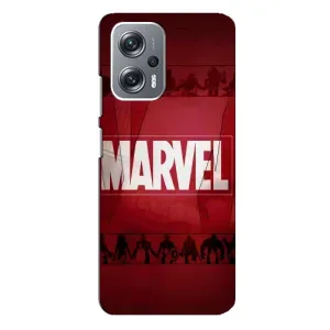 Чохол МАРВЕЛ для Сяомі Редмі ноут 12 про (5г) (AlphaPrint) (MARVEL)